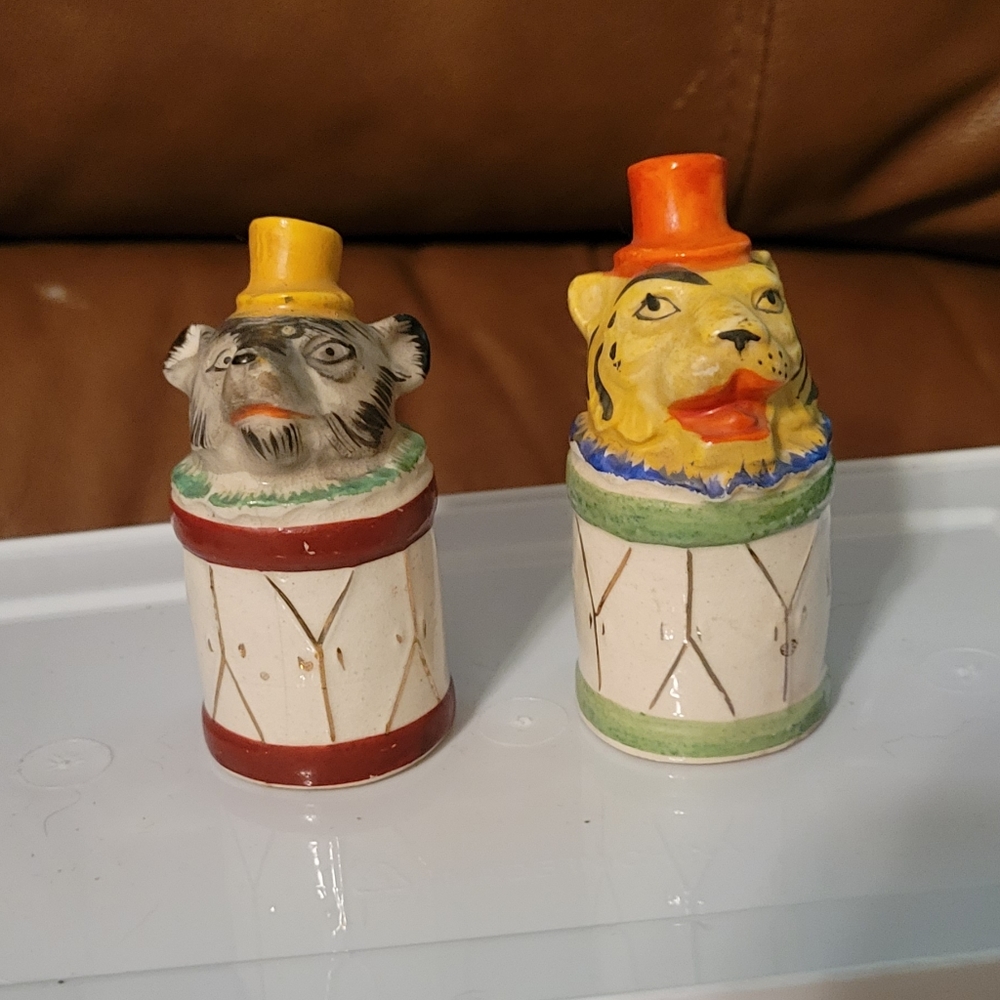 Vintage salt and pepper shakers